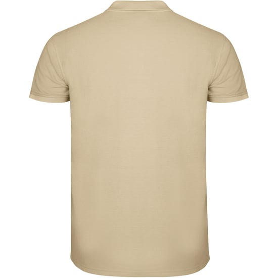 Roly Heren Ster Poloshirt (Zand) - Image 2
