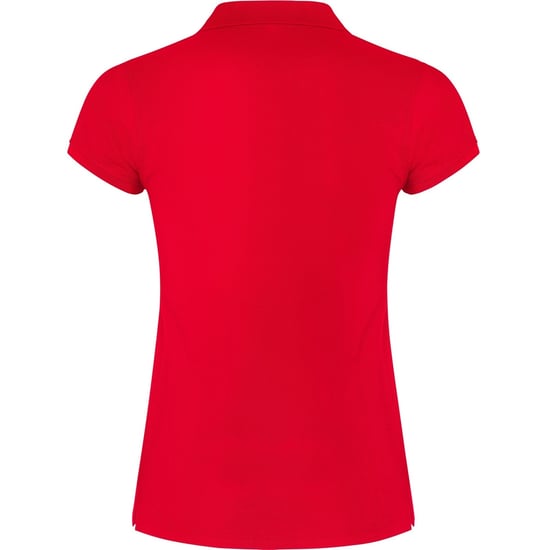 Roly Womens/Ladies Star Polo Shirt (Red) - Image 2