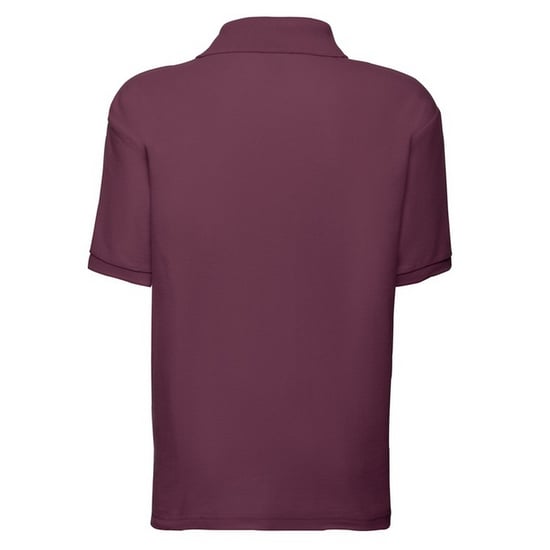 Fruit of the Loom Kinder/Kinder 65/35 Poloshirt (Bourgondië) - Image 2