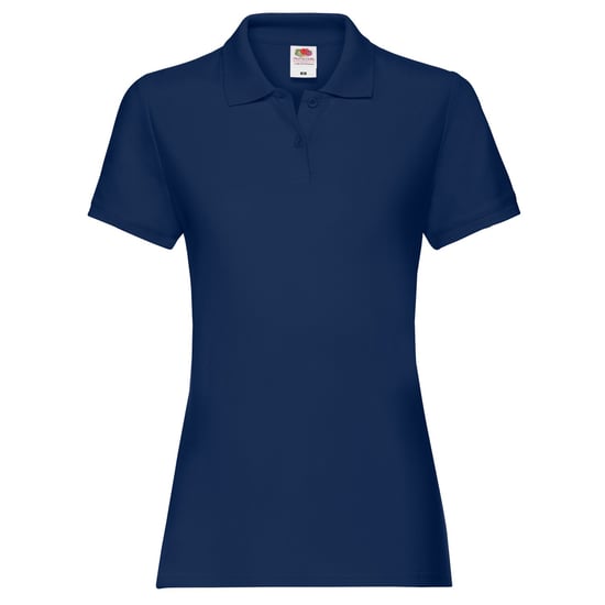 Fruit of the Loom Dames/Dames Premium Effen Poloshirt (Marine) - Image 1