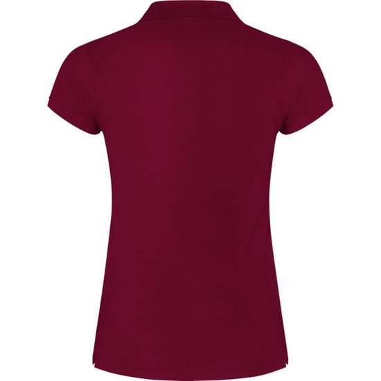 Roly Womens/Ladies Star Polo Shirt (Garnet Red) - Image 2