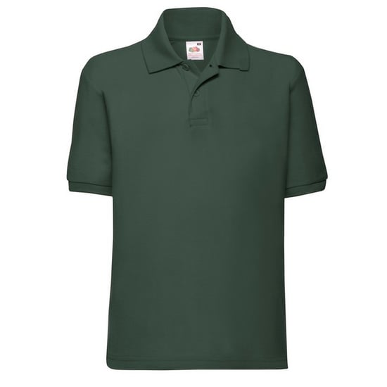 Fruit of the Loom Kinder/Kinder 65/35 Poloshirt (Fles groen) - Image 1