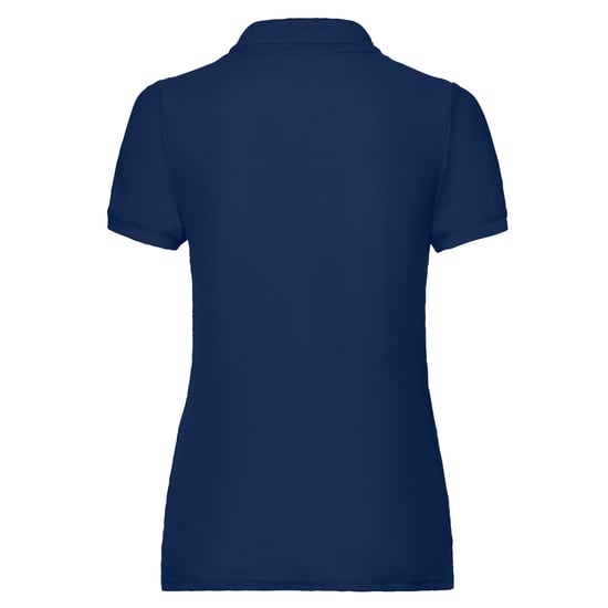 Fruit of the Loom Dames/dames 65/35 Poloshirt (Marine) - Image 2