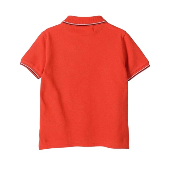 Minoti Polo met contrasterende punt voor babyjongens (Rood) - Image 2