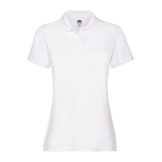 Fruit of the Loom Dames/Dames Premium Effen Poloshirt (Wit) - Image 1