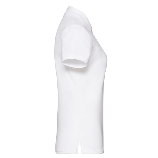 Fruit of the Loom Dames/Dames Premium Effen Poloshirt (Wit) - Image 3