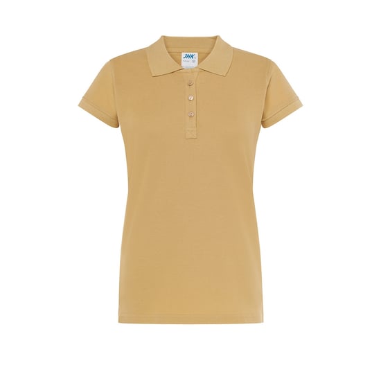 JHK Womens/Ladies Regular Polo Shirt (Sand) - Image 1