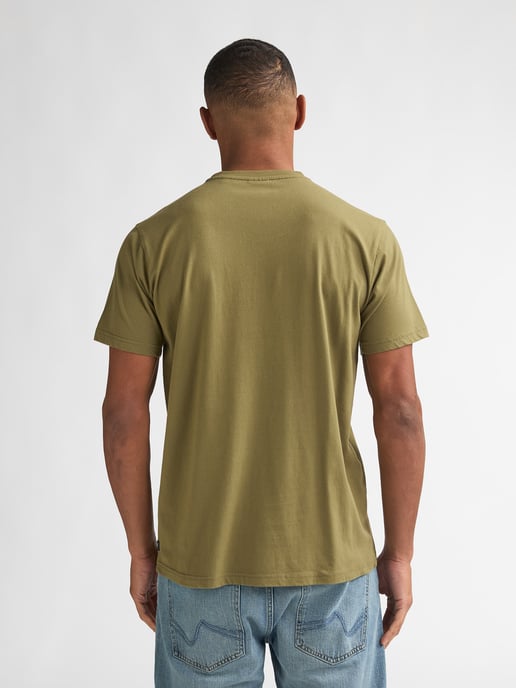 Petrol Industries - Heren Jersey T-shirt met print Huracán - Groen - Image 4