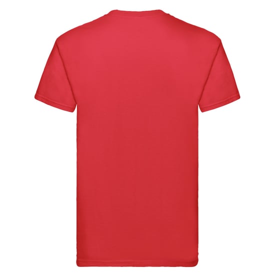 Fruit of the Loom Heren Super Premium T-Shirt (Rood) - Image 2
