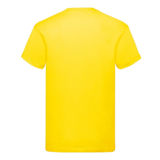 Fruit of the Loom Heren Origineel T-Shirt (Geel) - Image 2
