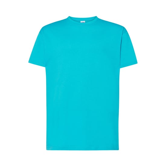 JHK Heren Premium Normaal T-Shirt (Turquoise) - Image 1