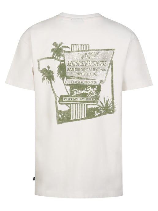 Petrol Industries - Back Print T-Shirt Mezcal Boys - White - Image 2