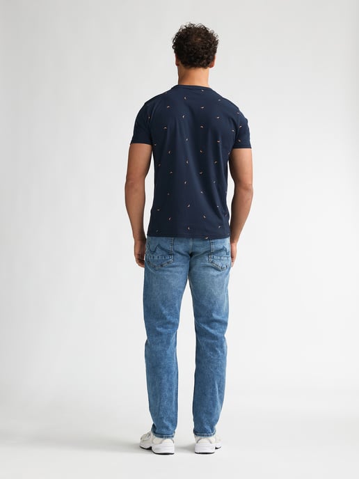 Petrol Industries - Heren T-shirt met all-over print Lava - Blauw - Image 6