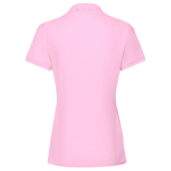 Fruit of the Loom Dames/Dames Premium Effen Poloshirt (Lichtroze) - Image 2