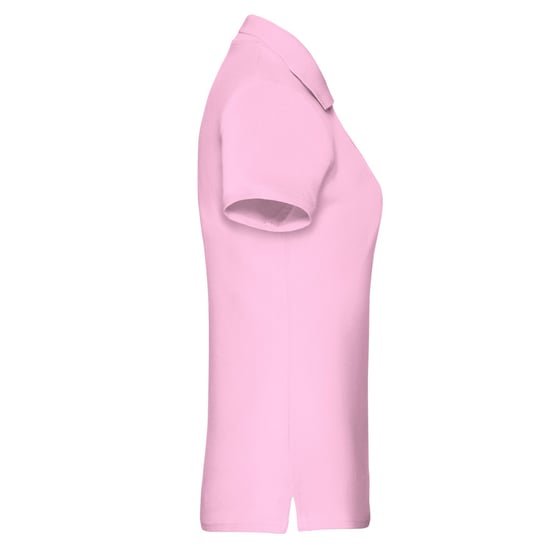 Fruit of the Loom Dames/Dames Premium Effen Poloshirt (Lichtroze) - Image 3