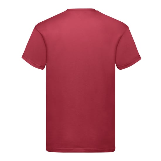 Fruit of the Loom Heren Origineel T-Shirt (Baksteen Rood) - Image 2