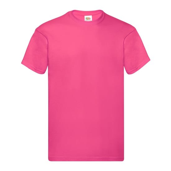Fruit of the Loom Heren Origineel T-Shirt (Fuchsia) - Image 1