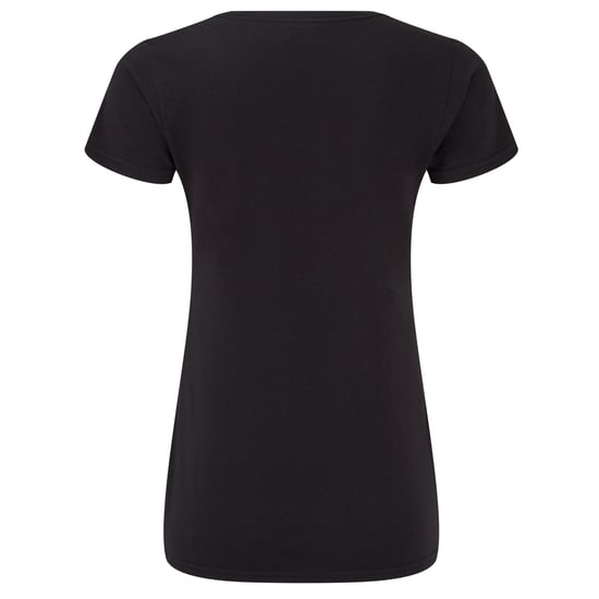 Fruit of the Loom Dames/Dames Iconisch V Hals T-shirt (Zwart) - Image 2