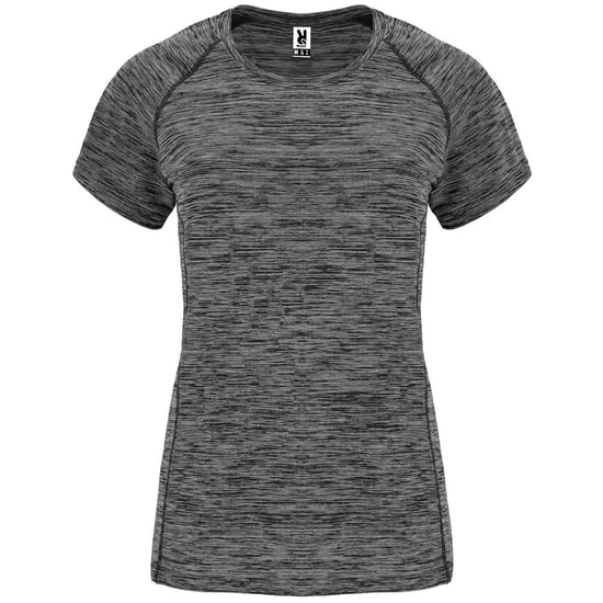 Roly Dames/Dames Austin T-Shirt (Zwart gemêleerd) - Image 1