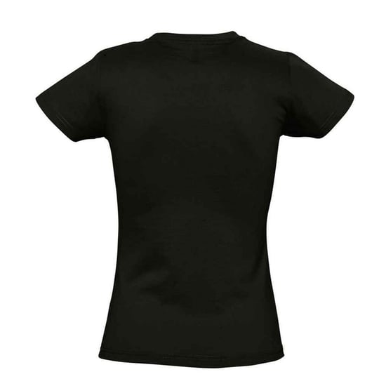 SOLS Womens/Ladies Imperial T-Shirt (Deep Black) - Image 2