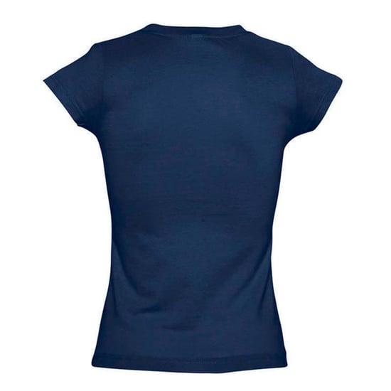 SOLS Dames/Dames Maan V Hals T-shirt (Franse marine) - Image 2