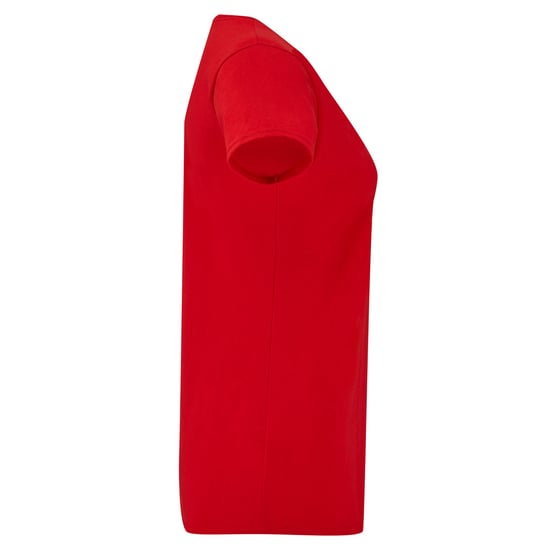 Fruit of the Loom Dames/Dames Iconisch V Hals T-shirt (Rood) - Image 3