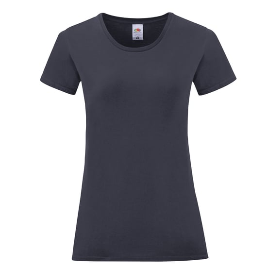 Fruit of the Loom Womens/Ladies Iconic 150 T-Shirt (Deep Navy) - Image 1