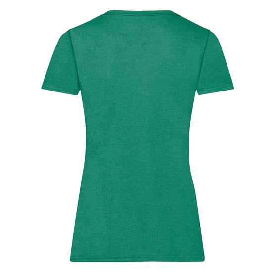 Fruit of the Loom Dames/Dames Valueweight T-Shirt (Retro Heather Royal) - Image 2