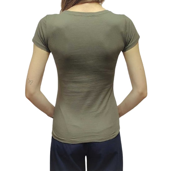 Liu Jo Dames/Dames Logo Slim T-shirt (Groen) - Image 2