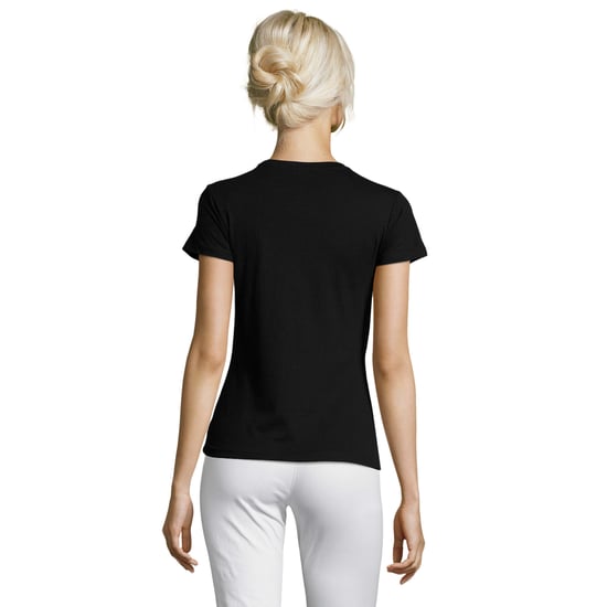 SOLS Dames/Dames Regent T-Shirt (Diep zwart) - Image 2