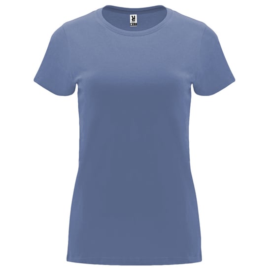 Roly Dames/Dames Capri T-Shirt (Denim Blauw) - Image 1