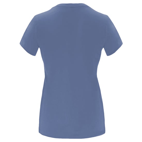 Roly Dames/Dames Capri T-Shirt (Denim Blauw) - Image 2