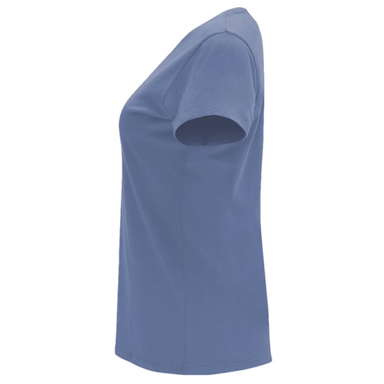 Roly Dames/Dames Capri T-Shirt (Denim Blauw) - Image 3