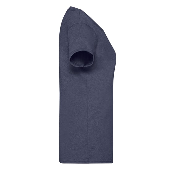 Fruit of the Loom Dames/Dames Valueweight T-Shirt (Vintage Heide Navy) - Image 3