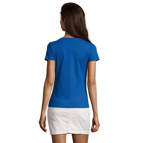 SOLS Dames/Dames Imperial V Hals T-shirt (Koningsblauw) - Image 2