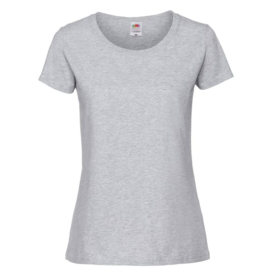 Fruit of the Loom Dames/Dames Iconic 190 T-Shirt (Heide Grijs) - Image 1