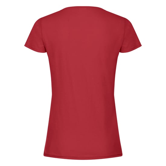 Fruit of the Loom Womens/Ladies Original T-Shirt (Red) - Image 2