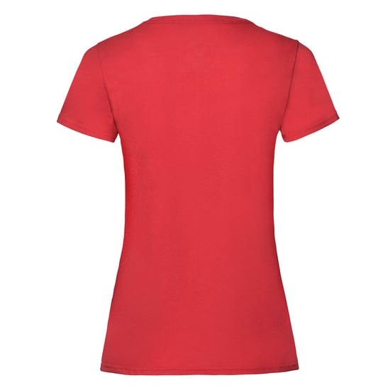 Fruit of the Loom Dames/Dames Valueweight T-Shirt (Rood) - Image 2