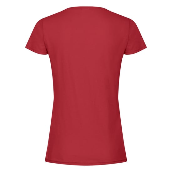 Fruit of the Loom Dames/Dames Origineel Katoenen T-Shirt (Rood) - Image 2