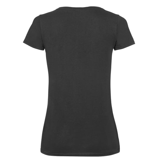 Fruit of the Loom Dames/Dames Valueweight V Hals T-shirt (Zwart) - Image 2