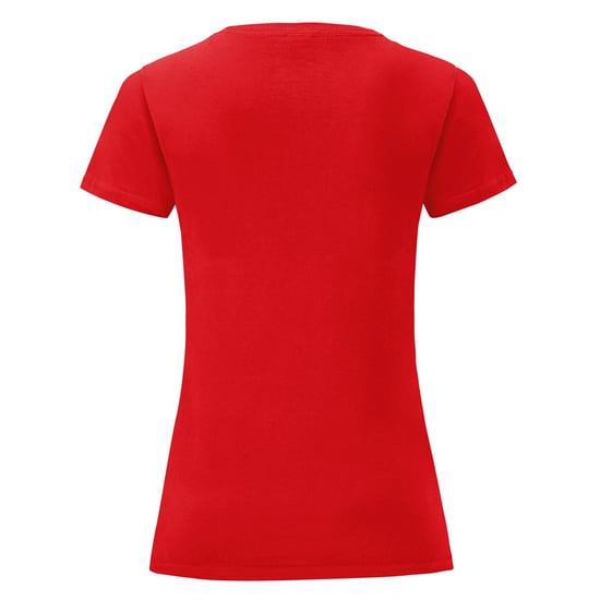 Fruit of the Loom Dames/dames Iconisch 150 T-Shirt (Rood) - Image 2