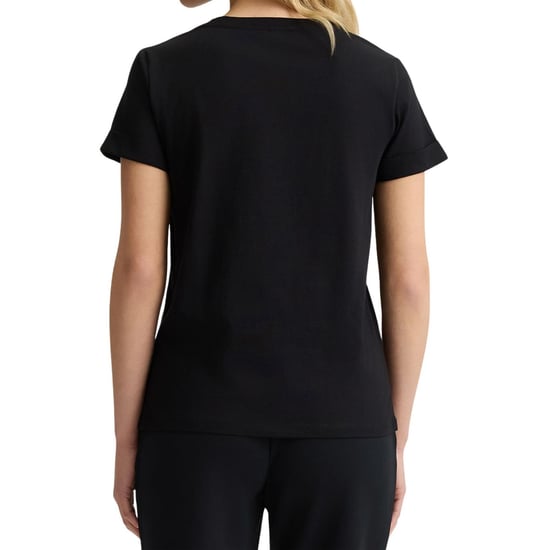 Liu Jo Dames/Dames Bloemen Regular T-shirt (Zwart) - Image 2