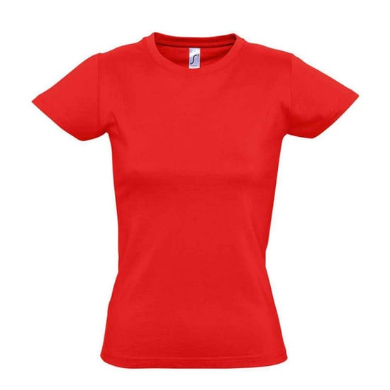 SOLS Dames/Dames Imperial T-shirt (Rood) - Image 1