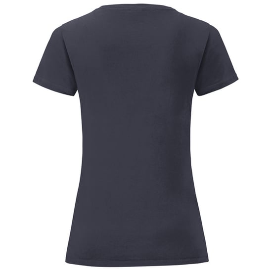 Fruit of the Loom Dames/Dames Iconic Combed Cotton T-shirt (Deep Navy) - Image 2