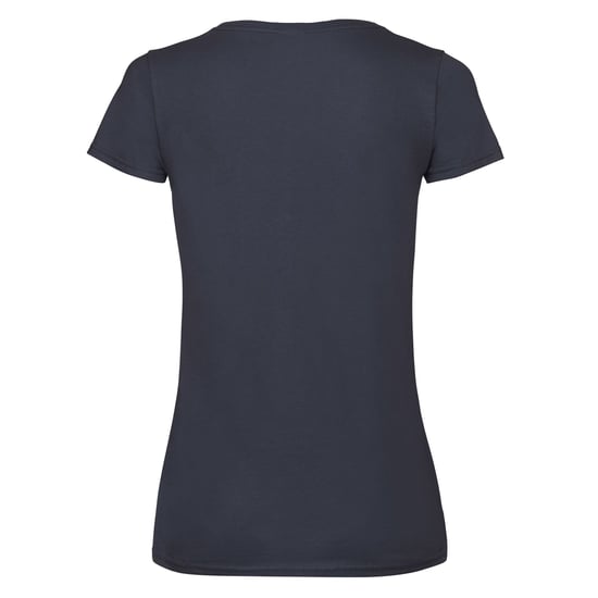 Fruit of the Loom Dames/Dames Valueweight V Hals T-shirt (Deep Navy) - Image 2