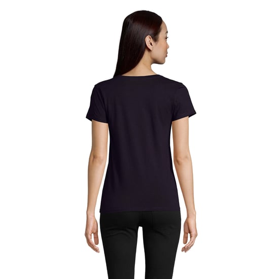 SOLS Womens/Ladies Pioneer T-Shirt (French Navy) - Image 2