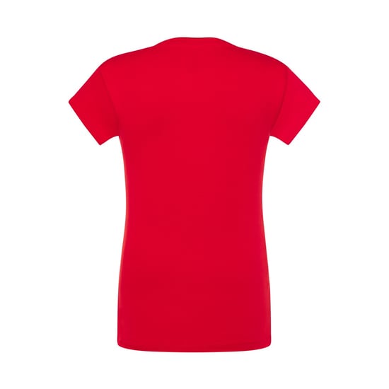 JHK Dames/Dames Sicilia V Hals T-shirt (Rood) - Image 2