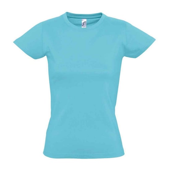 SOLS Dames/Dames Imperial T-shirt (Atol blauw) - Image 1