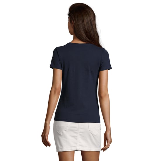 SOLS Dames/Dames Imperial V Hals T-shirt (Franse marine) - Image 2