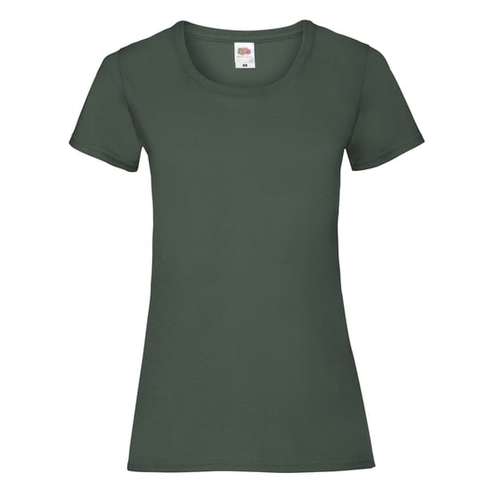 Fruit of the Loom Dames/Dames Valueweight T-Shirt (Fles groen) - Image 1